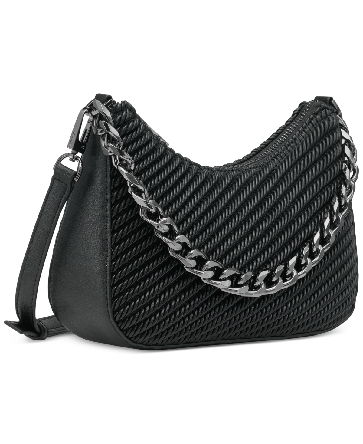 Dkny Jenna Demi Small Crossbody -gunmetal