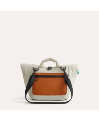 Walker Roll Top Lunch Bag with Adjustable Shoulder Strap Tangerine