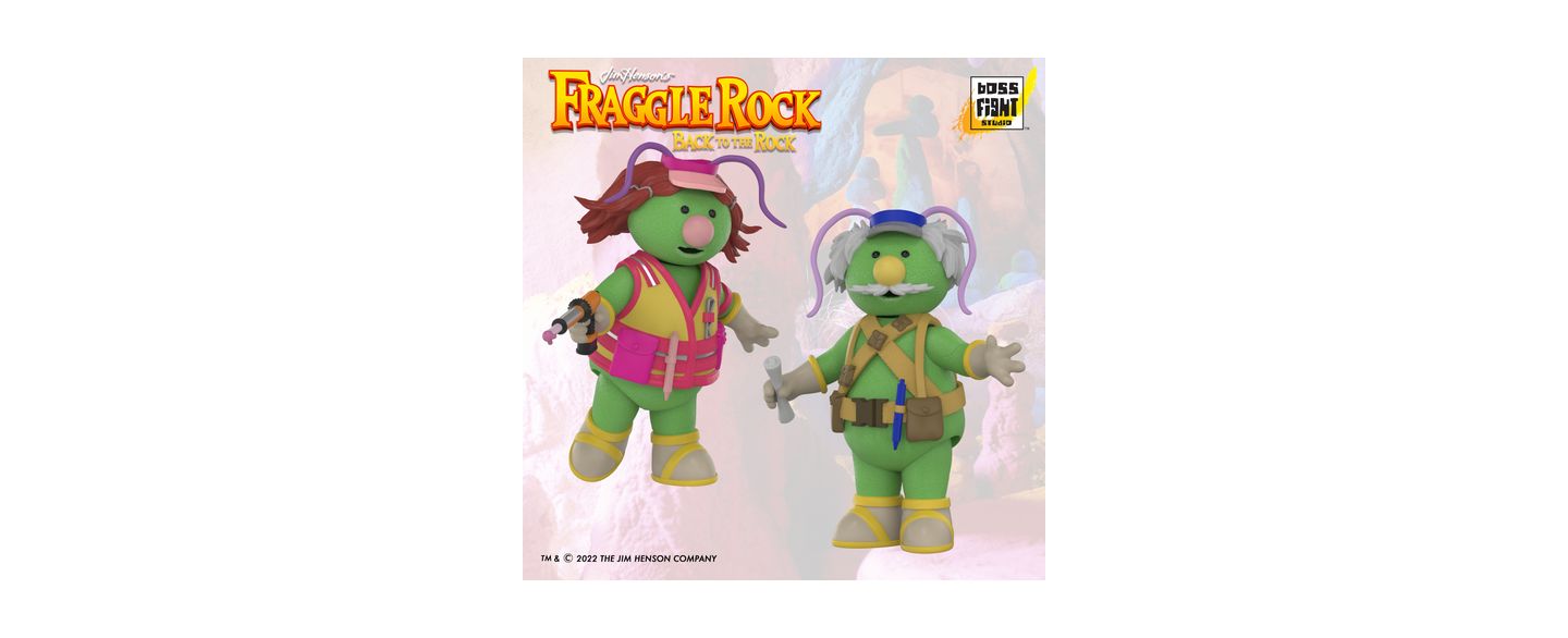 Детские фигурки Fraggle Rock Doozer with Cotterpin and Architect Articulated Collectible Action Figures, 2-Pack, Ages 8+, цвет: Open Miscellaneous — фото 4