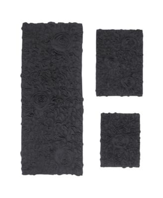 Bell Flower 3-Pc. Bath Rug Set