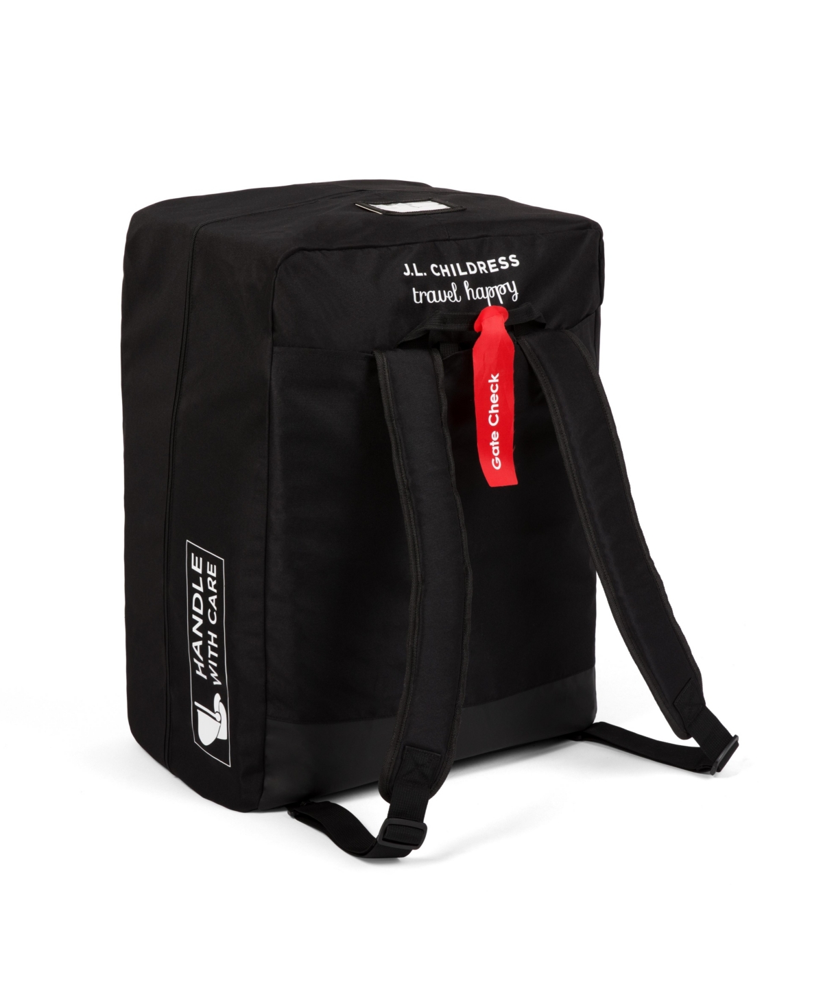 Shop J L Childress Elite Travel Bag For Infant Car Seat & Stroller Combos In Black