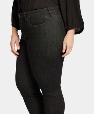 Plus Size Le Silhouette Sheri Slim Jeans