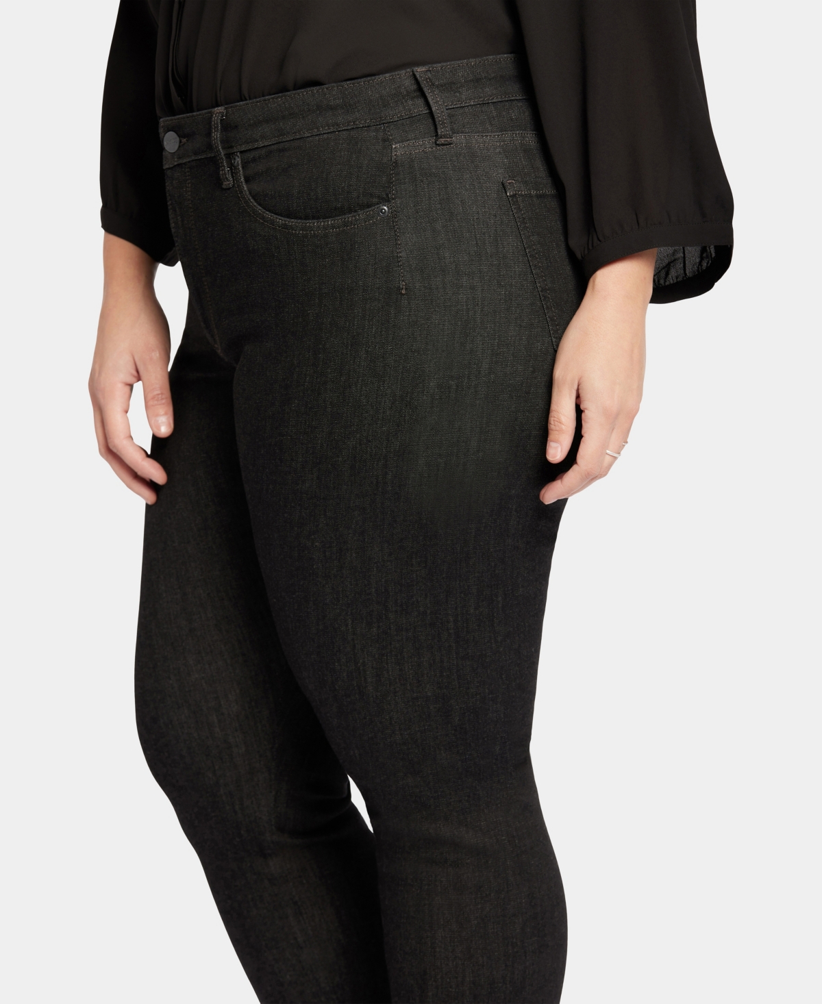Nydj Plus Size Le Silhouette Sheri Slim Jeans