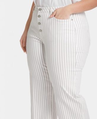 Plus Size Teresa Wide Leg Ankle Jeans