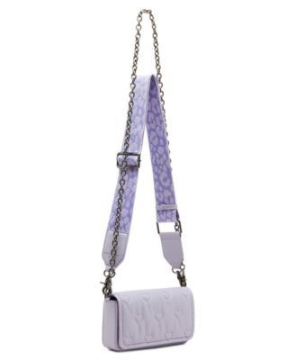 Heart Quilted Crossbody Bag