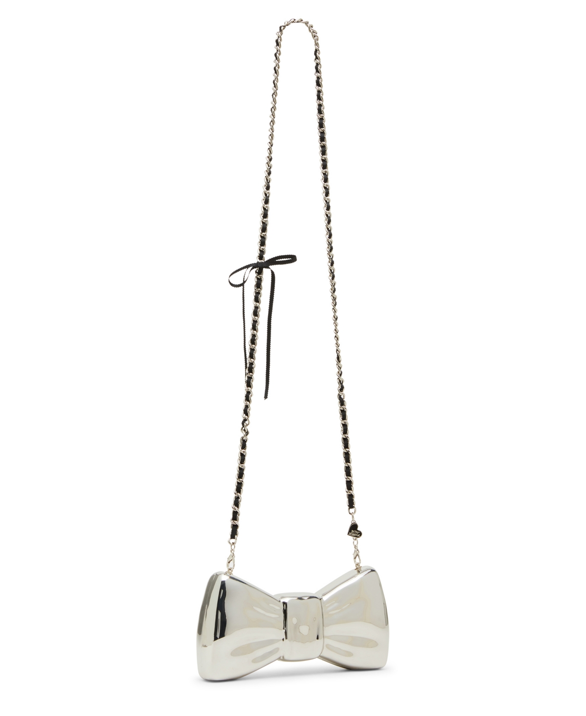 Betsey Johnson Metal Bow Clutch