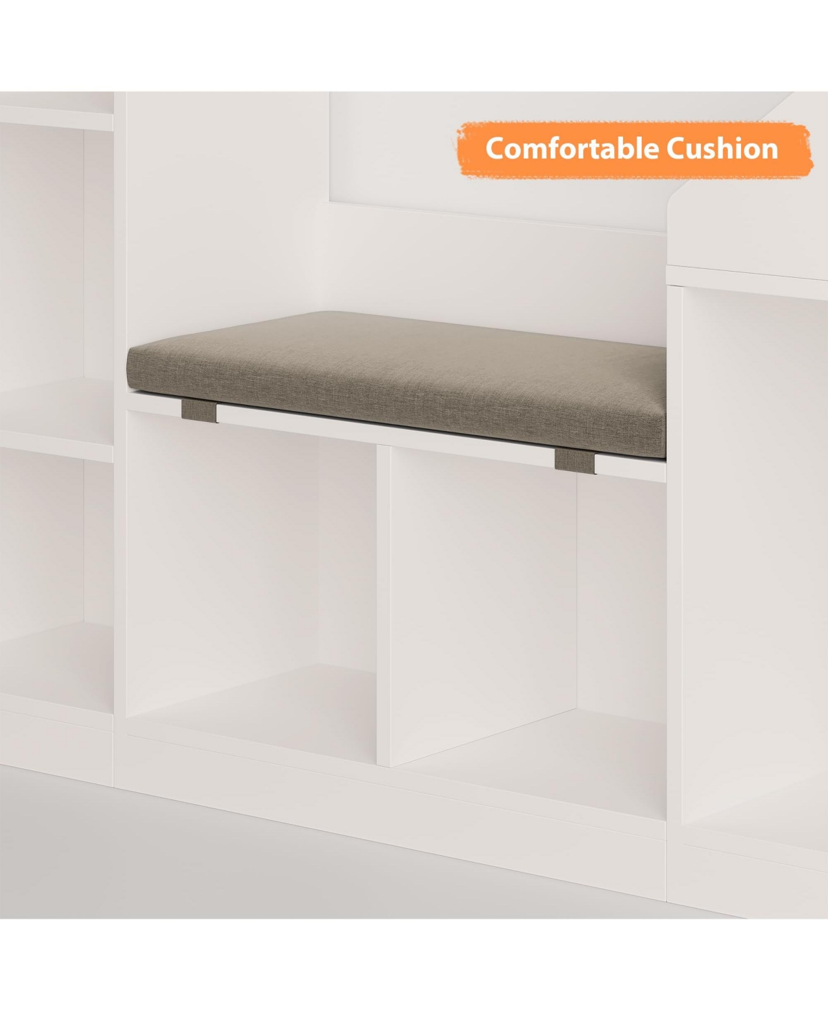 gaomon Kids Bookshelf with Reading Nook 47.75in Width Children Bookcase