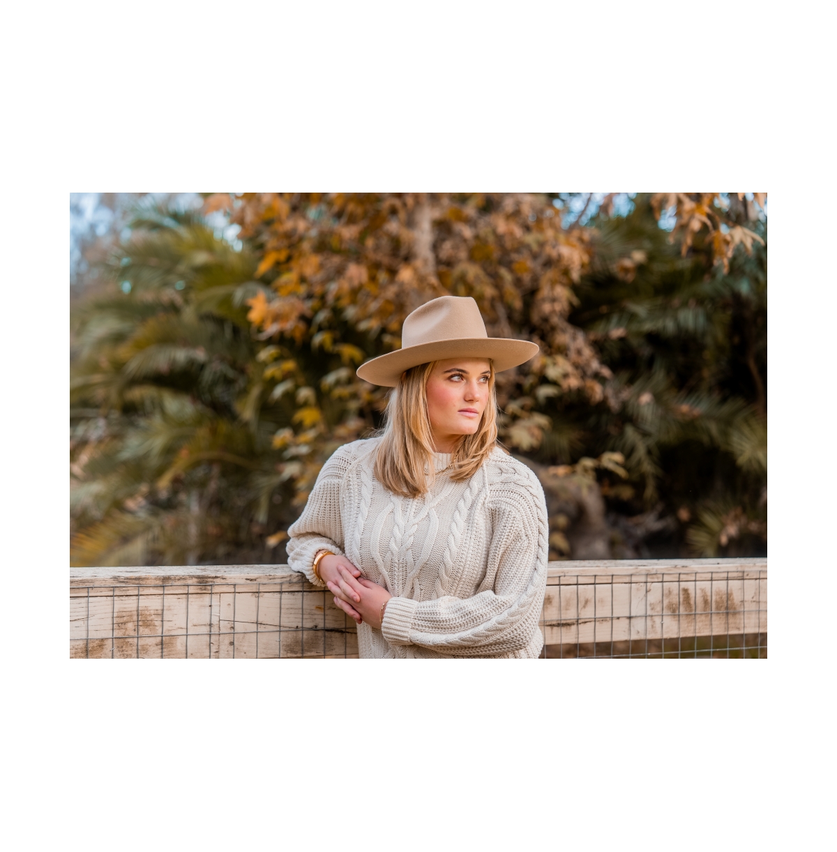 Peter Grimm Itati Wool Felt Embroidered Cord Wide Brim Hat