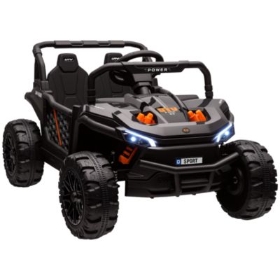 12V Ride On Truck UTV Toy with 4-Wheel Suspension
