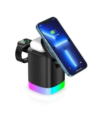 RGB Wireless Charging Station for iPhone/Watch/AirPods