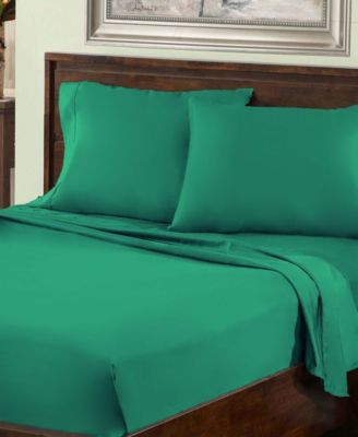 800 Thread Count Cotton Solid Deep Pocket Bed Sheet Set