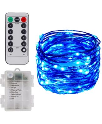 Color Changing Fairy Lights USB Powered with Remote and Timer for Party Decor - 33 ft