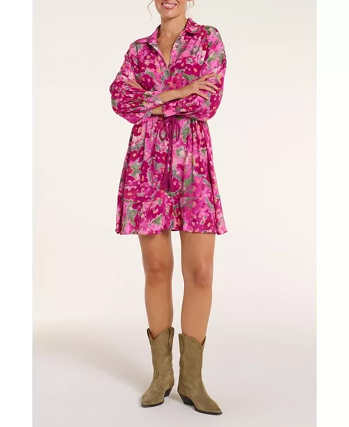women's rebecca collared mini dress