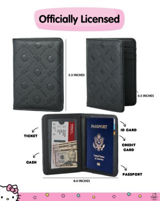 Sanrio Embossed Passport Holder