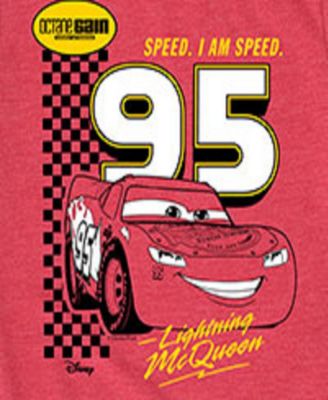 Big Boys Short Sleeve Lightning McQueen Graphic Tee