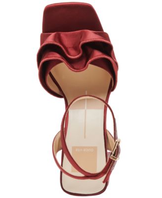 Women's Cheer Ruffled Platform Dress Sandals