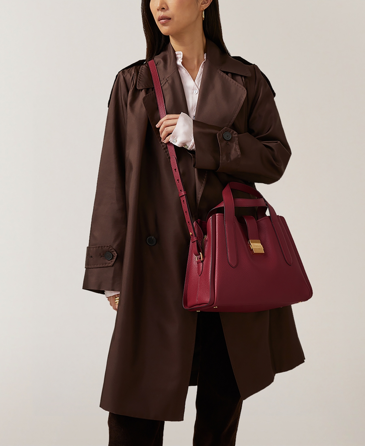 Radley London Sloane Street Zip-Top Leather Grab Bag