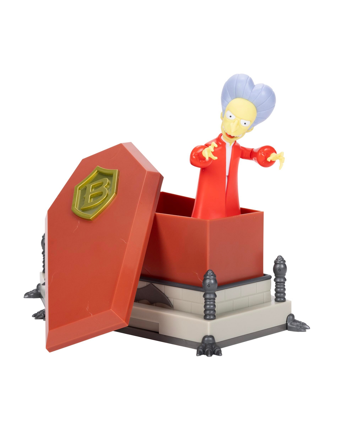The Simpsons 5" Premium Count Burns Action Figure Toy In Multicolor