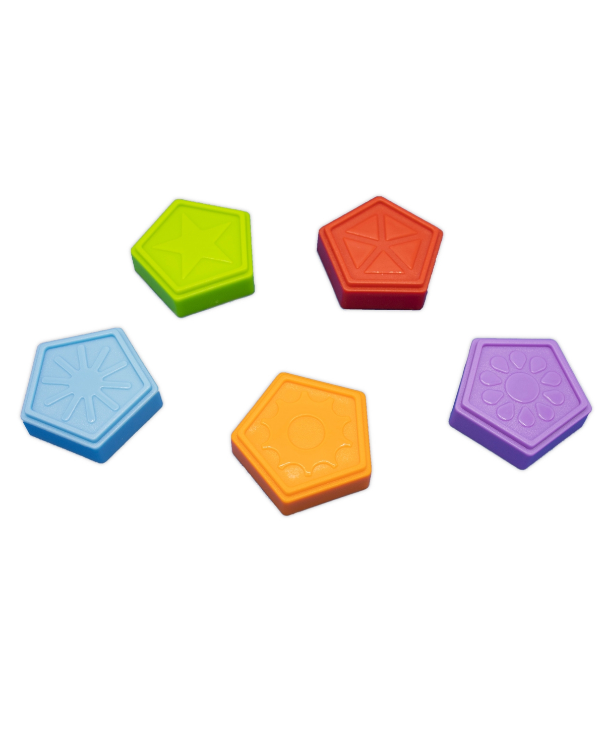 University Games Stakz Tile Laying Game In White