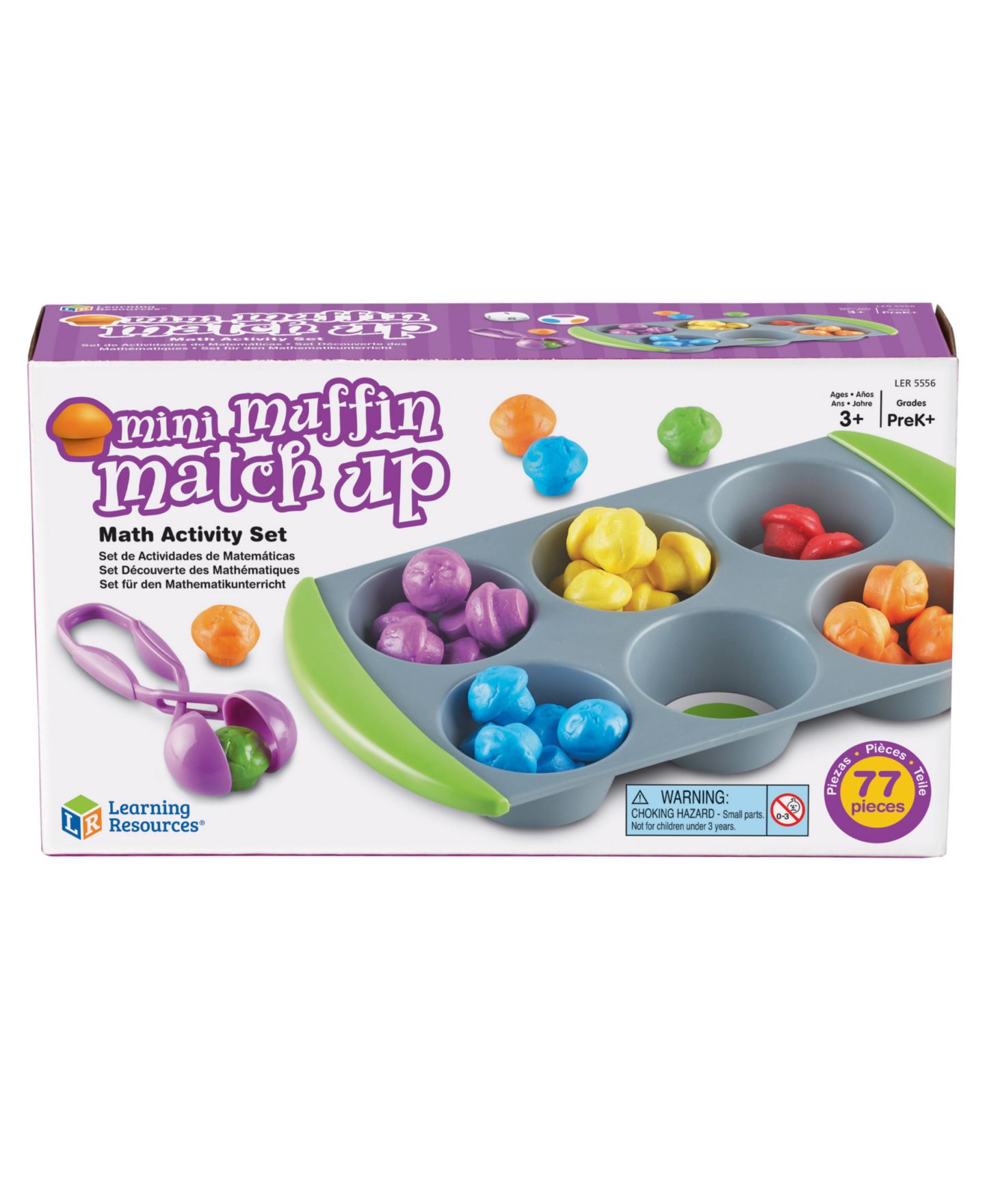 Детские игрушки Learning Resources Mini Muffin Match Up Math Activity Set — фото 2