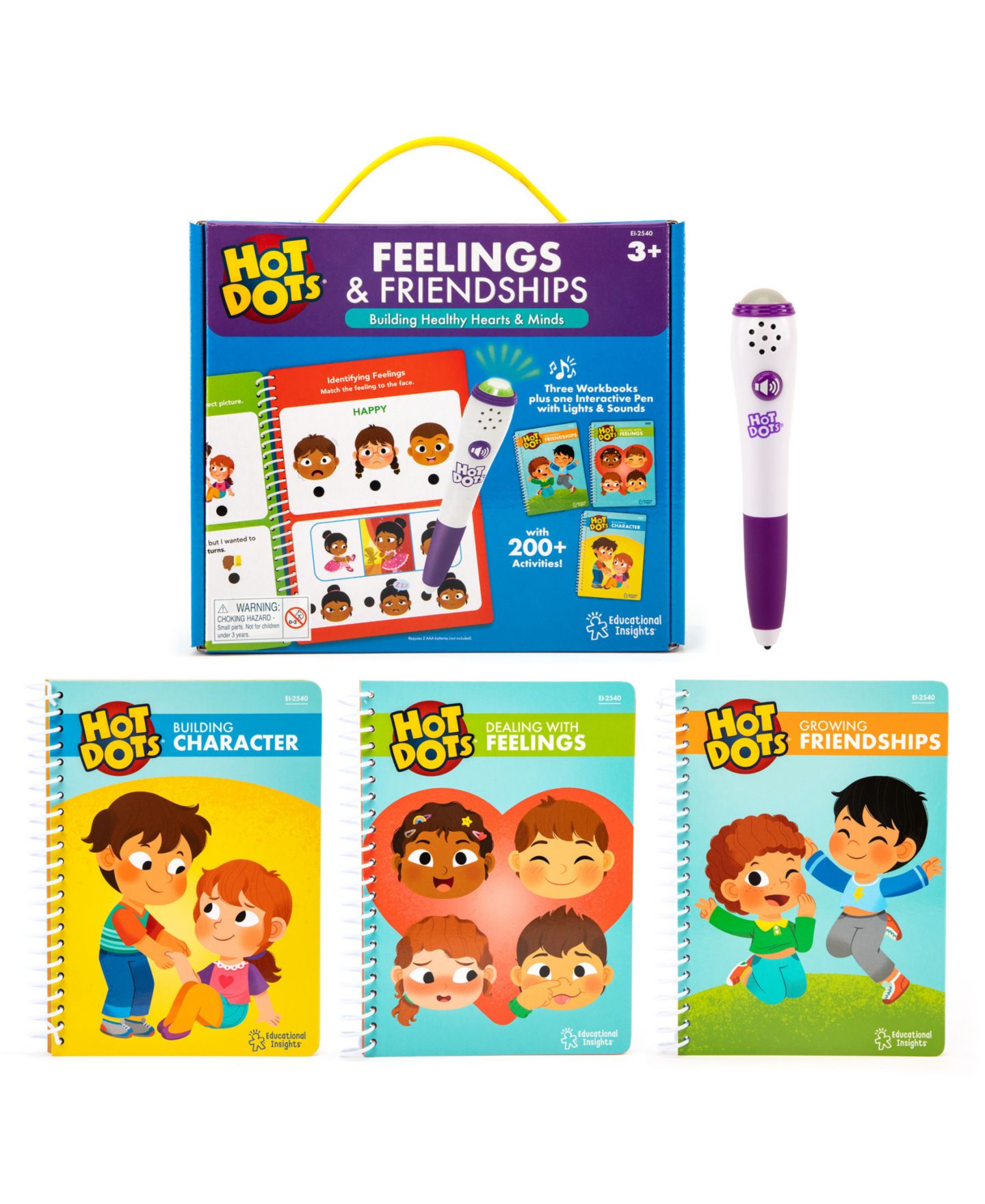 Детские игрушки Educational Insights Hot Dots Feelings Friendships — фото 1