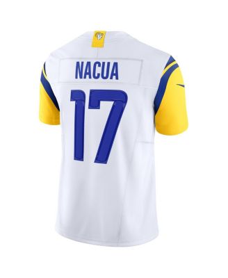 Men's Puka Nacua White Los Angeles Rams Vapor F.U.S.E. Limited Jersey