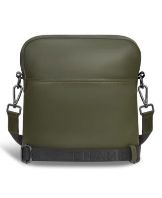 Onyx Leather Crossbody Bag