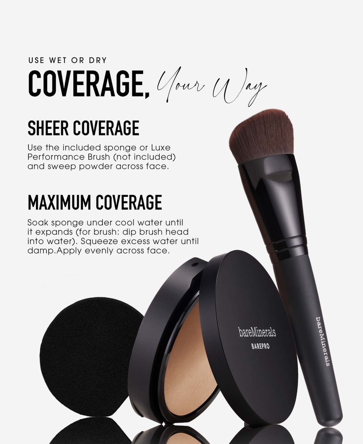 Bareminerals Barepro 24hr Skin Perfecting Talc-free Matte Powder Foundation In Medium Deep 45 Cool