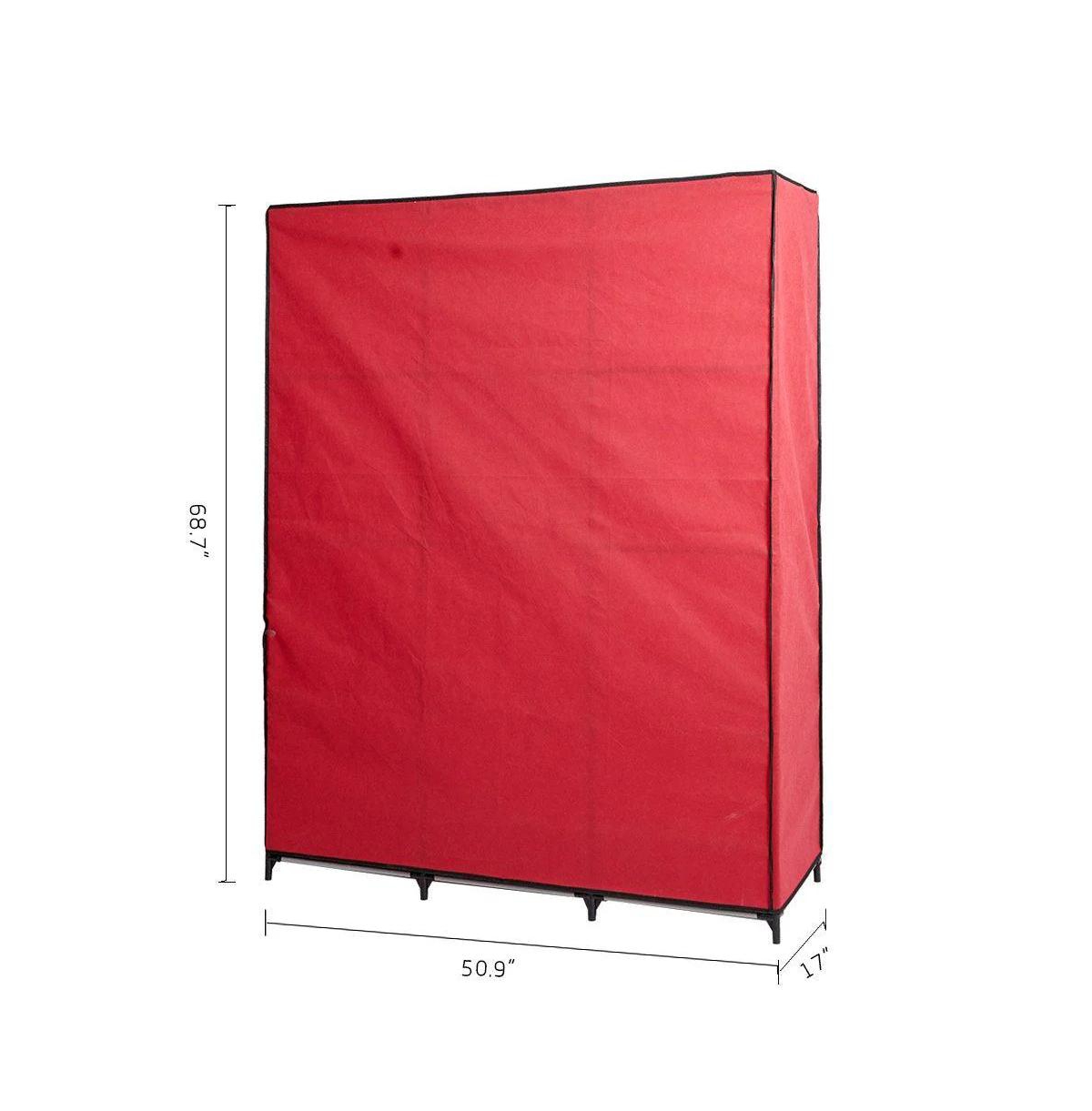 Slickblue Free-Standing Portable Clothes Closet – Durable Non-Woven Fabric for Organized Storage