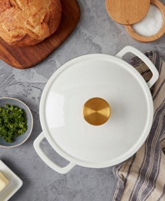 Sage Green 3-Quart Enameled Cast Iron Dutch Oven