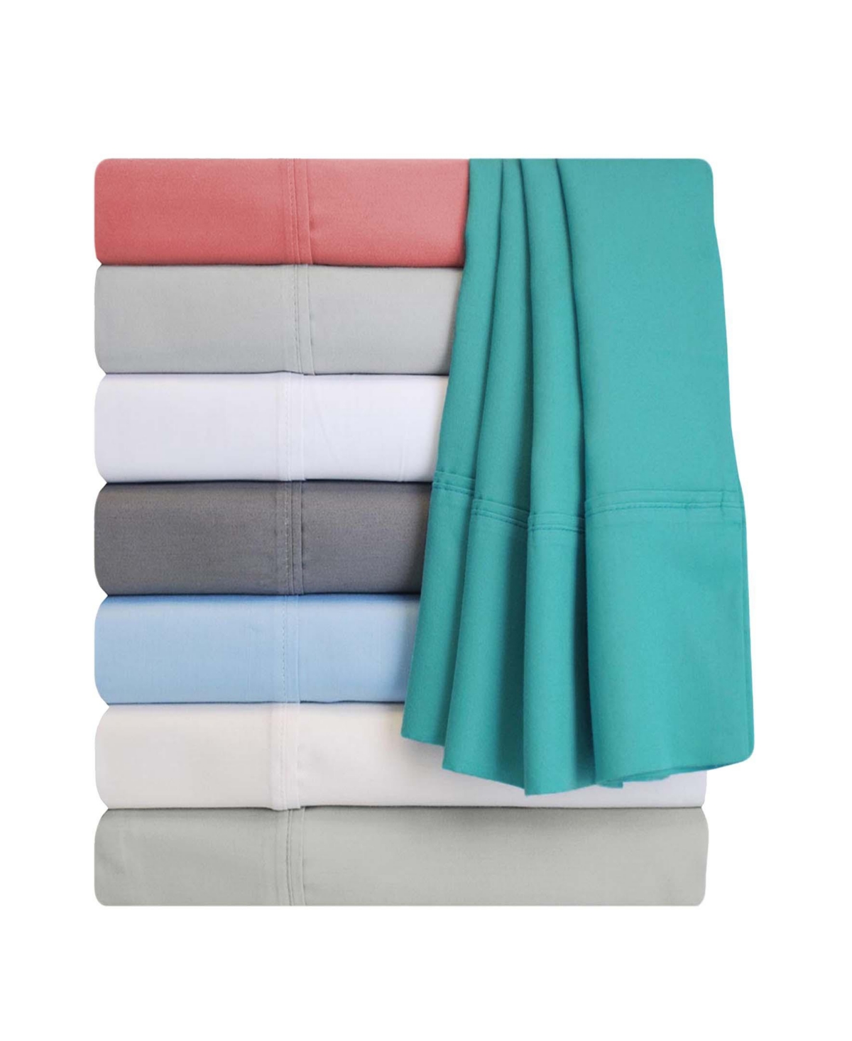 Superior 600 Thread Count Cotton Blend Solid Deep Pocket Sheet Set
