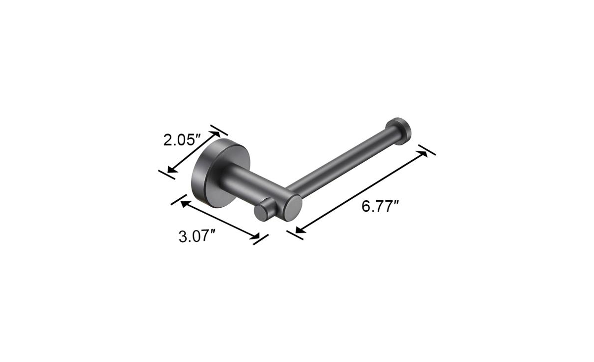 Slickblue Bathroom Hardware Set Towel Bar, Toilet Paper Holder, and Hooks for Modern Bathroom Decor