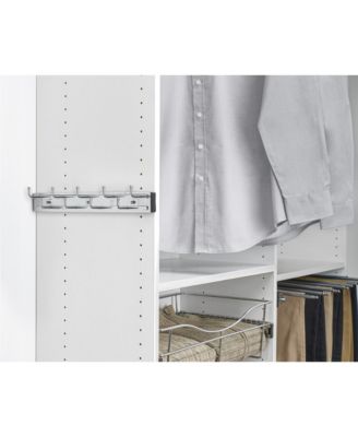 14" Pullout Belt Rack Closet Storage Organizer, Chrome, BRC-14CR