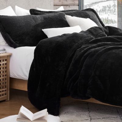 Oversized Comforter - The Original Plush - Nightshift Black , Queen