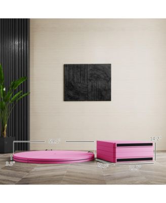 Foldable Pole Dance Crash Mat w/ Handles,