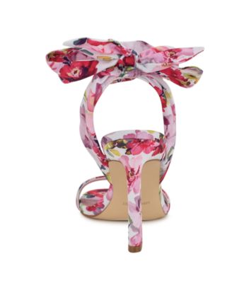 Women's Kelsie Ankle Wrap Sculpted Heel Sandals