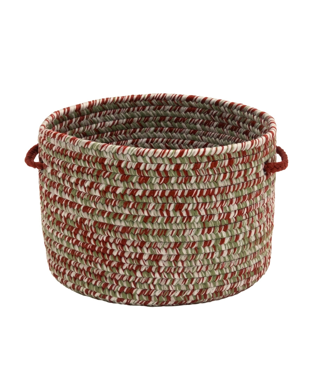 Holiday Tweed Braided Basket - Holiday Blend