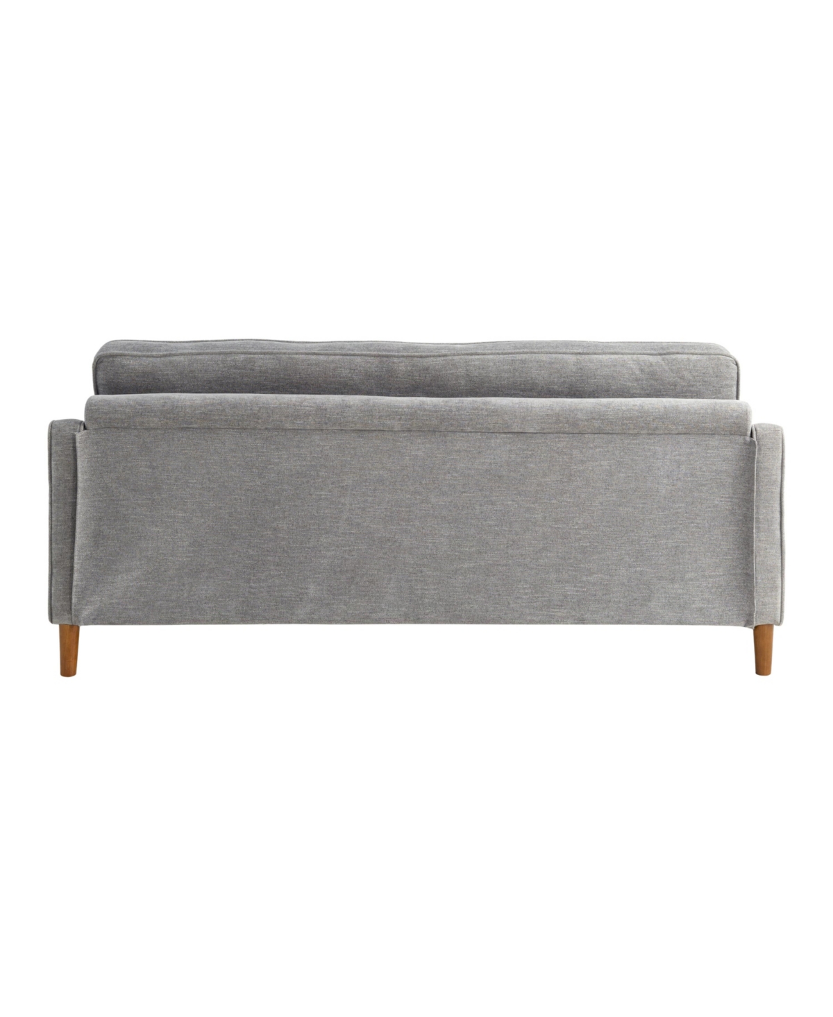 Studio Living 76" Polyester Savona Sofa In Gray
