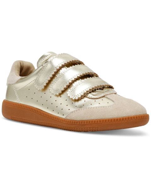 Женские кроссовки Steve Madden Momentum Round Toe Adjustable-Strap, цвет: Золотой