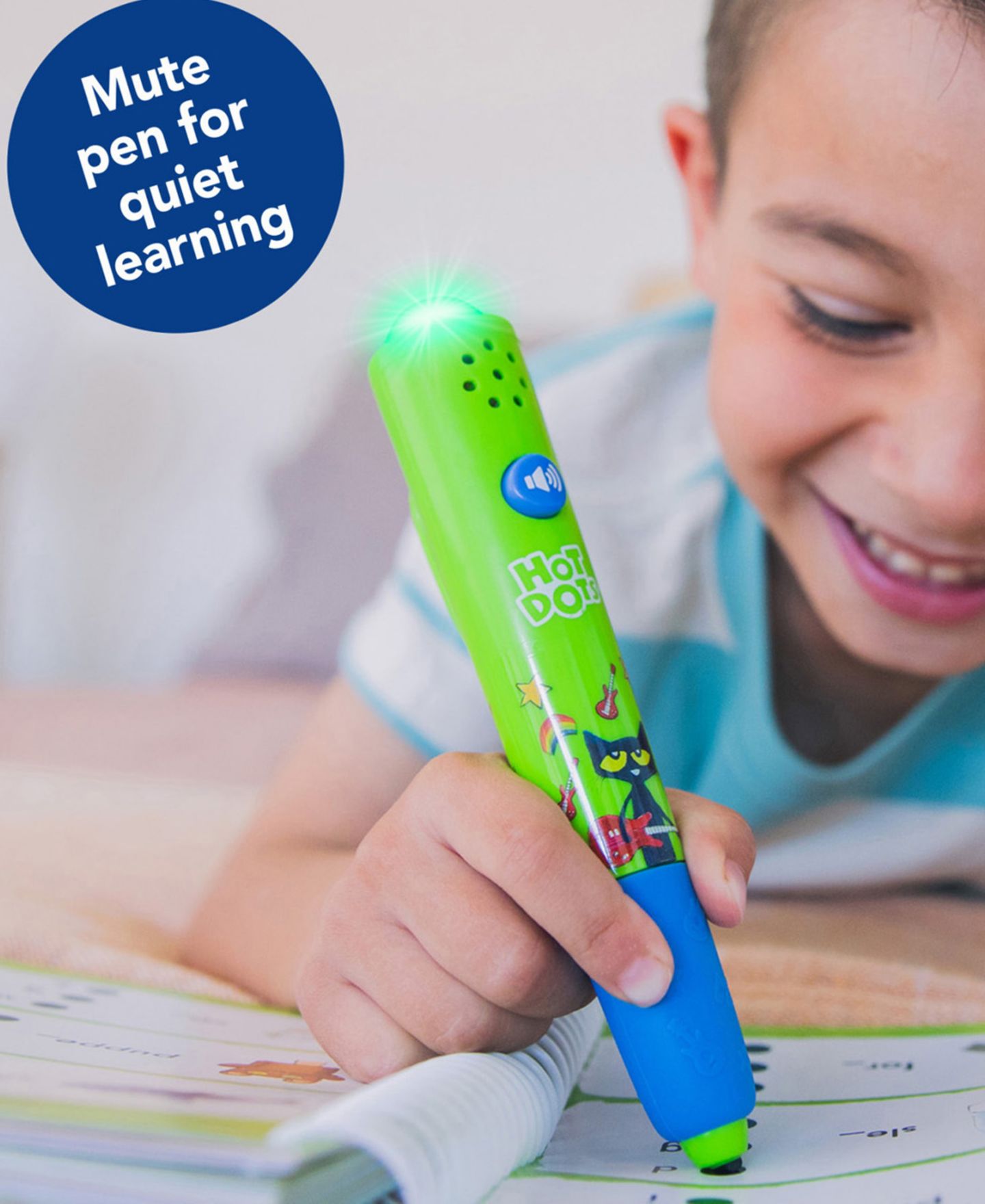 Детская игрушка Educational Insights Hot Dots Pete the Cat Kindergarten Reading Math — фото 9