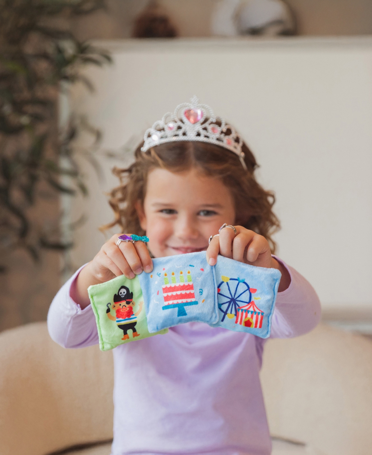 Educational Insights Storytelling Bean Bags In Multi