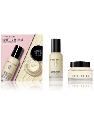 Bobbi Brown 2-Pc. Boost Your Base Vitamin Enriched Moisturizer & Serum Set - Macy's 