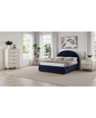 Lunare 3-Pc. Bedroom Set (Queen Bed, Chest & Nightstand)