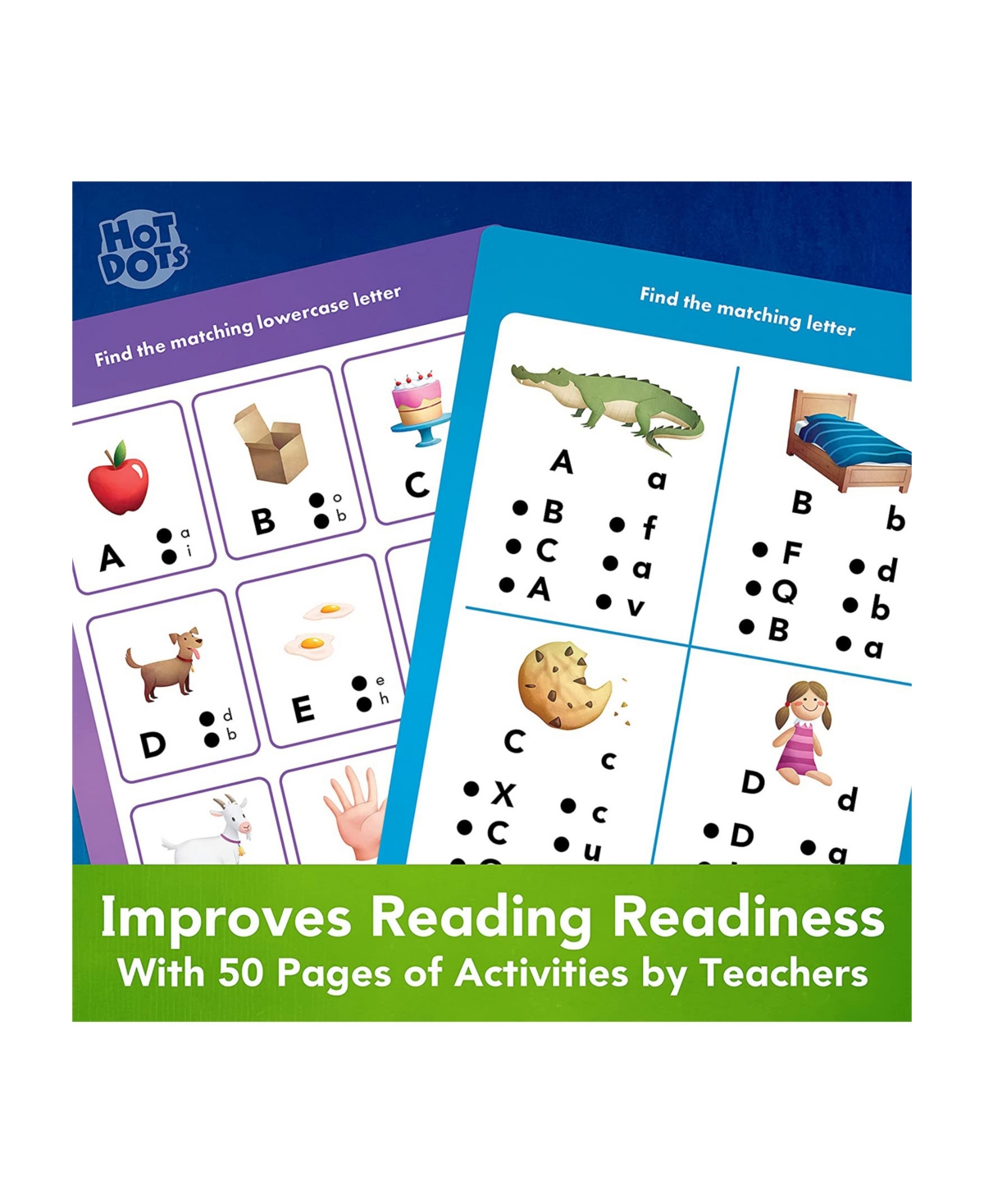 Educational Insights Hot Dots Let's Learn Pre-k Reading In Multi