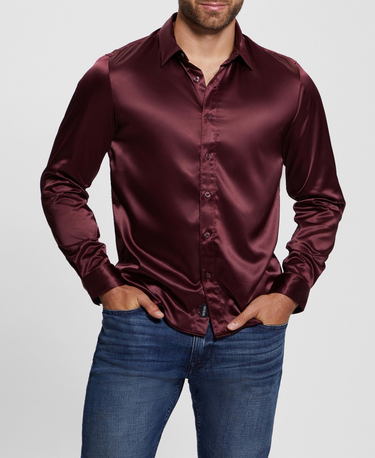 Guess Men's Regal Long Sleeve Shirt