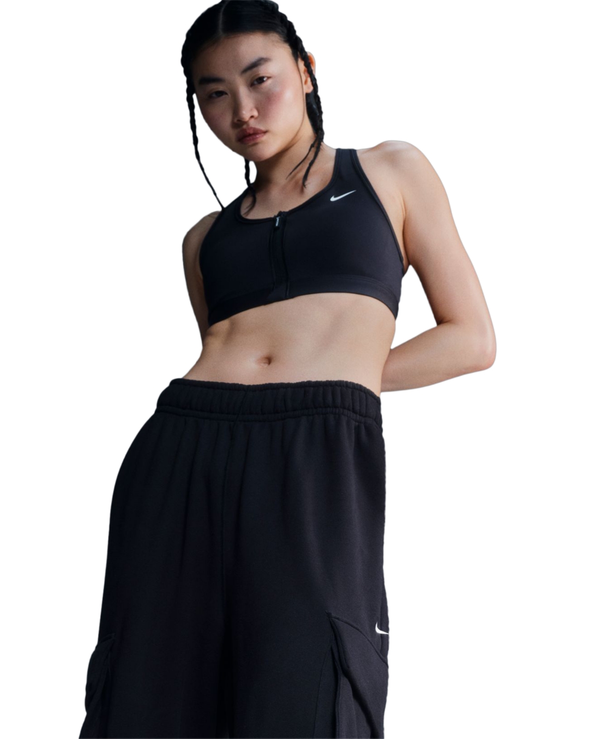 Nike Women's Sportswear Oversized French Terry Pants -sail
