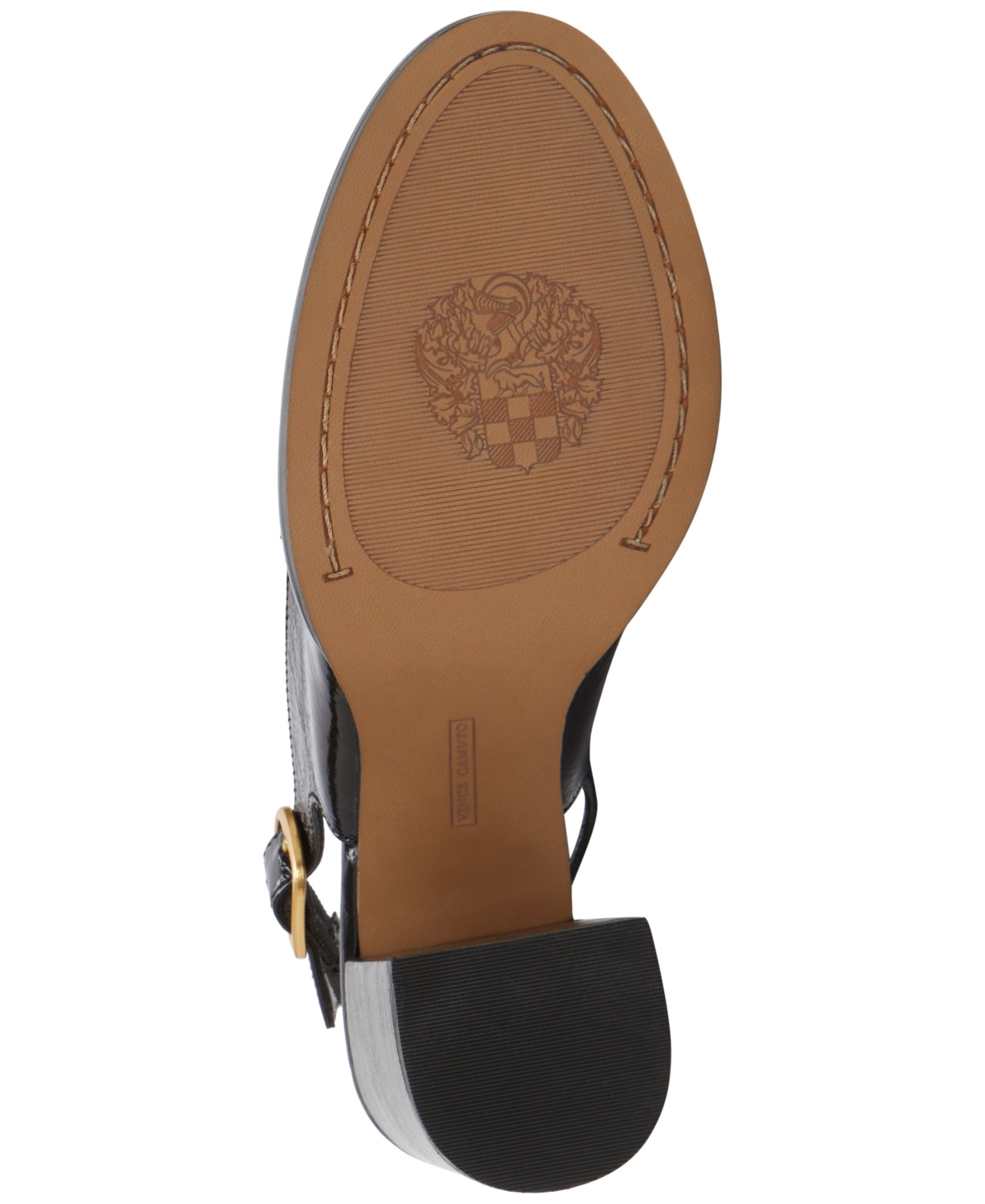 Vince Camuto Gemma Suede Loafer Pump In Jet Black Leather