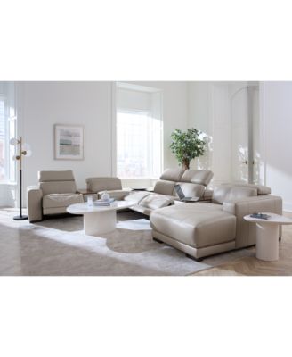 CLOSEOUT! Darrium Leather Sectional Collection, Created for Macy's