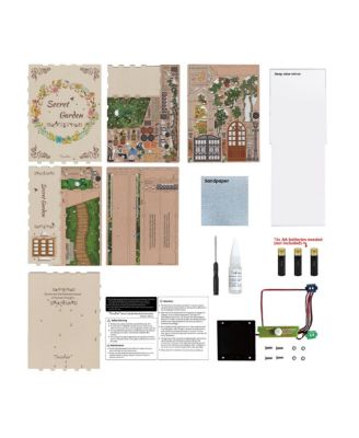 DIY 3D Book Nook Kit Vincent's World 80pcs