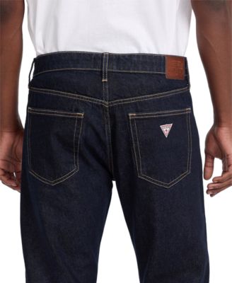 Men's G16 Straight-Fit Selvedge Rinse Wash Jeans